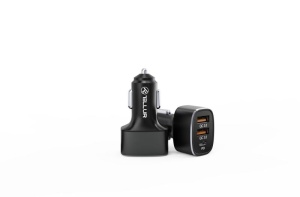 Incarcator auto Tellur 2x USB A, 56W - Img 4