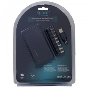 Incarcator laptop universal Spacer 96W - Img 6