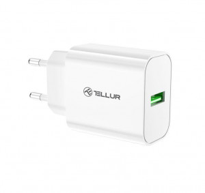 Incarcator priza Tellur USB-A QC3.0 18W - Img 2