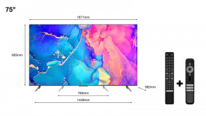Smart TV TCL 75C635 (2022) 75" - 189CM - Img 3
