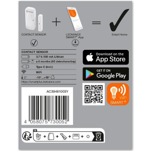 SMART WIFI CONTACT SENSOR FS1 LEDV - Img 4