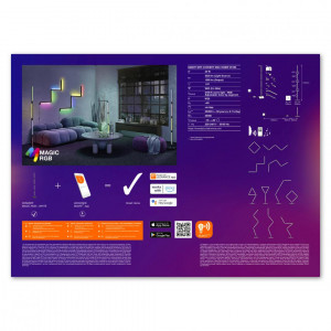 SMART WIFI CONVERT MGC RGBW VR BK LEDV - Img 3