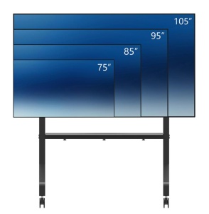 Stand podea mobil/fix NM 65-110" 125kg n - Img 6