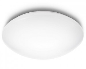 SUEDE CEILING LAMP WHITE 27K 4X9W - Img 1