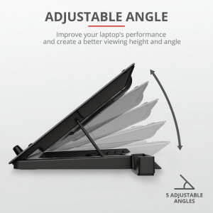 Trust GXT 1125 Quno Laptop Cool Stand 17 - Img 4