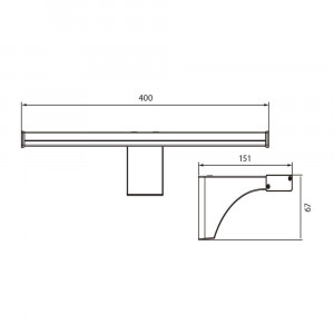 ZOE LED 8W CL IP44 VIVALUX - Img 2