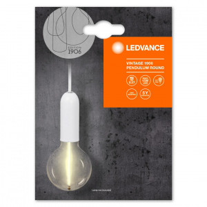 1906 PENDULUM ROUND E27 WT LEDV - Img 1