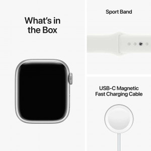Apple Watch S8 GPS 41mm Silver - Img 6