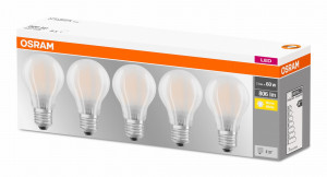BASECLA60 6,5W/827 230VGLFR E27 FS5OSRAM - Img 2