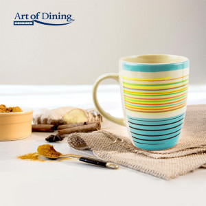 CANA CERAMICA 285 ML, SARA, ALBASTRU - Img 1