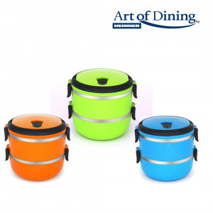 CASEROLA TERMICA DUBLA, 2x0.7L - Img 1