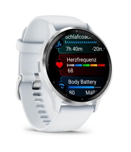Ceas Garmin Venu 3 Silver/Whitestone - Img 8