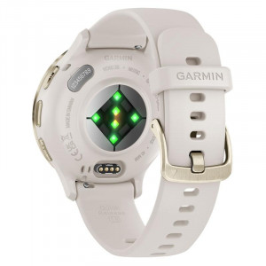 Ceas Garmin Venu 3S, Ivory/ Soft Gold - Img 3
