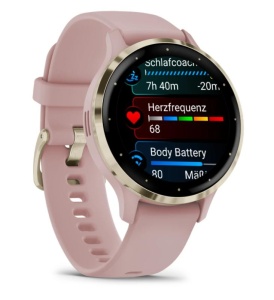 Ceas Garmin Venu 3S Pink Dawn/Soft Gold - Img 9