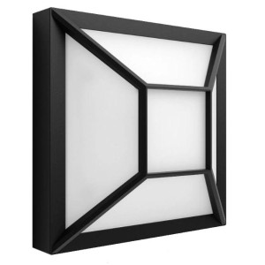 DROSERA WALL LANTERN BLACK 1X12W 176V - Img 3