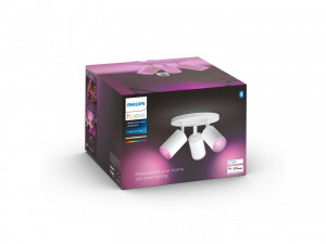 FUGATO PLATE/SPIRAL WHITE 3X5.7W 240V - Img 2