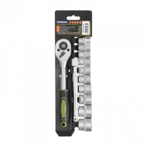 HR SET 12 PIESE CR-V 3/8" - Img 1