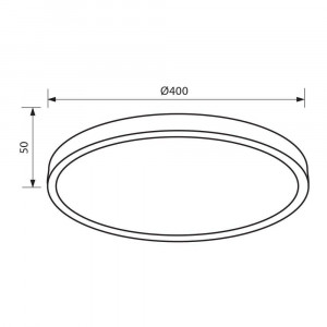 LUKA LED 35W WH/CL VIVALUX - Img 2