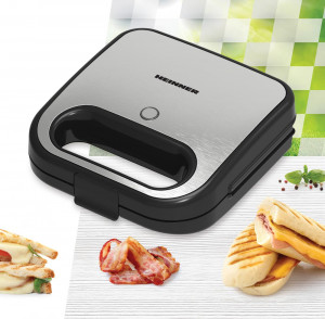 SANDWICH MAKER HEINNER SM-K750FGSL - Img 3