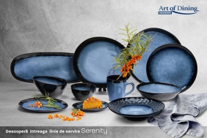 SET 4XFARF. ADANCA CERAM 30.5CM,SERENITY - Img 4