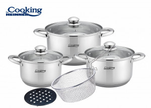 SET GATIT DIN INOX 8 PIESE, VICTORIA - Img 1