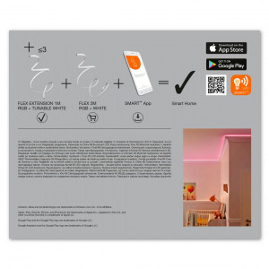 SMART WIFI FLEX 1M EXT RGBTW LEDV - Img 2