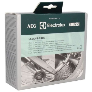 Solutie clean and care 3 in 1 anticalcar, degresant 12 buc M915946