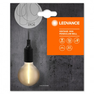 1906 PENDULUM BELL E27 BK LEDV - Img 1