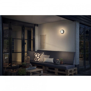 ASTILBE WALL LANTERN BLACK 1X42W 230V - Img 3