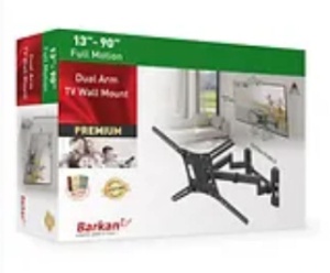Barkan TV Mount 2 brate 13"- 90" 60Kg - Img 9
