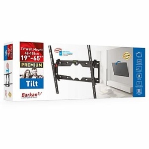 Barkan TV Wall Mount Tilt 19"-65", Black - Img 7