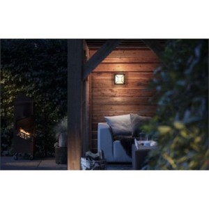 DROSERA WALL LANTERN BLACK 1X12W 176V - Img 4