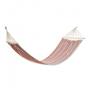 HR HAMAC ORANGE&WHITE 200X80CM - Img 1