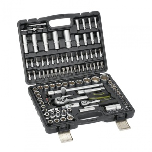 HR TRUSA 108 PIESE 1/4"&1/2" CR-V - Img 2