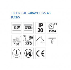 LUKA LED 35W WH/CL VIVALUX - Img 3