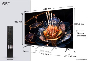 Mini LED TV 4K 65''(164 cm) TCL 65C61KS - Img 3