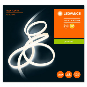 NEON FLEX 3M 3000K IP44 LEDV - Img 1