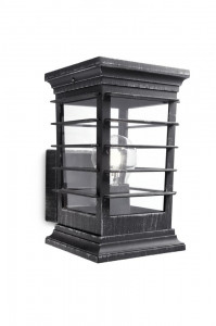PATIO WALL LANTERN GREY 1X60W 230V - Img 2