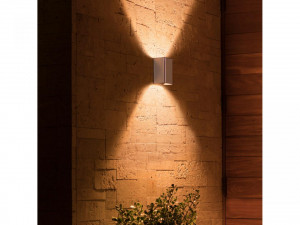 RESONATE HUE WACA WALL LANTERN INOX 2X8 - Img 2