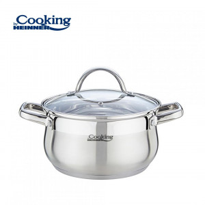 SEMIOALA INOX+CAPAC 22X12.5CM,4.7L,AMIRA - Img 1