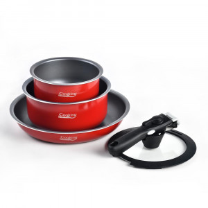 SET GATIT ALUMINIU 5 PIESE, SALSA - Img 2