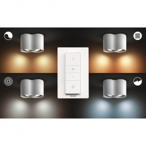 SPOT LED PHILIPS HUE PILLAR GU10 2X 5.5W - Img 5
