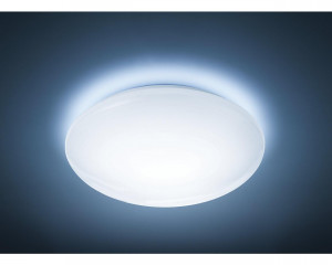 SUEDE CEILING LAMP WHITE 27K 4X9W - Img 3