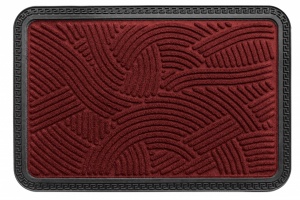 COVORAS INTR TEXTIL+CAUCIUC 40X60CM,ROSU - Img 1