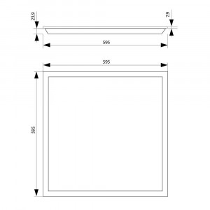 HELLI LED 40W WH/CL VIVALUX - Img 2