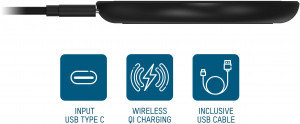 Incarcator Wireless Fast Charger 15 W Ansmann, iPhone, Samsung, Huawei - Img 9