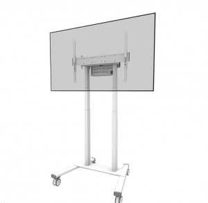 NM NWS Stand mobil motorizat 37"-100" wh - Img 1