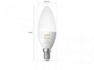 PHILIPS HUEWA 5.2W B39 E14 EU 1P - Img 3