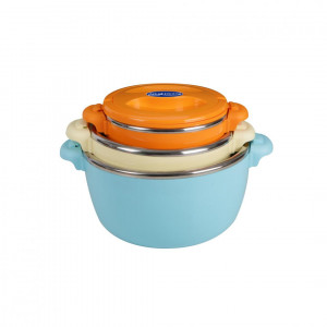 SET 3 CASEROLE TERMICE 2+4+6L,BELLY BLUE - Img 6