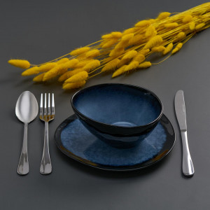 SET 4 BOLURI OVALE CERA.16 CM,SERENITY - Img 2